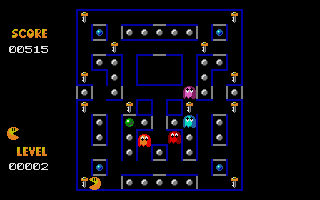 Super Pac-Man atari screenshot
